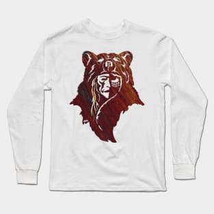 bear and indian Long Sleeve T-Shirt